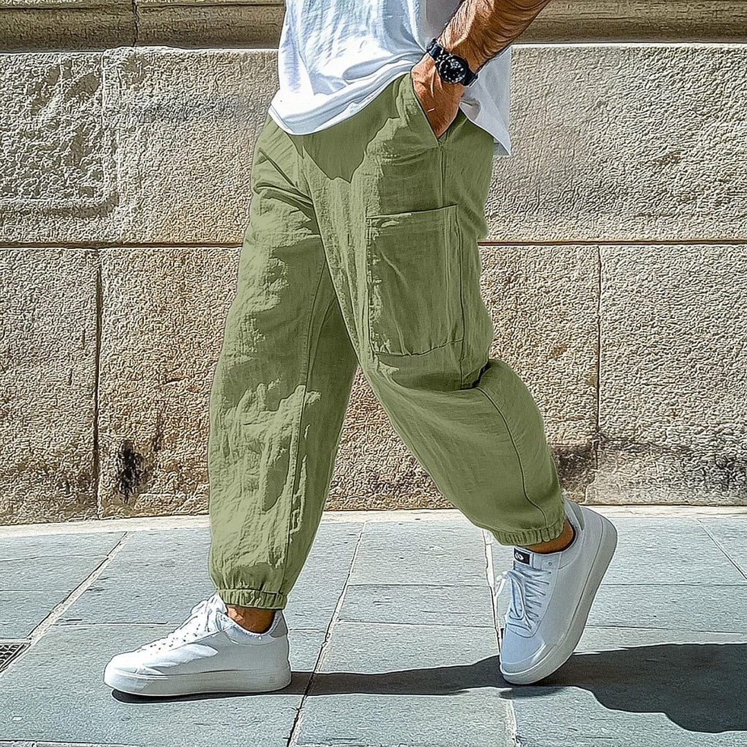 FRANK HENRY | LINEN TROUSERS