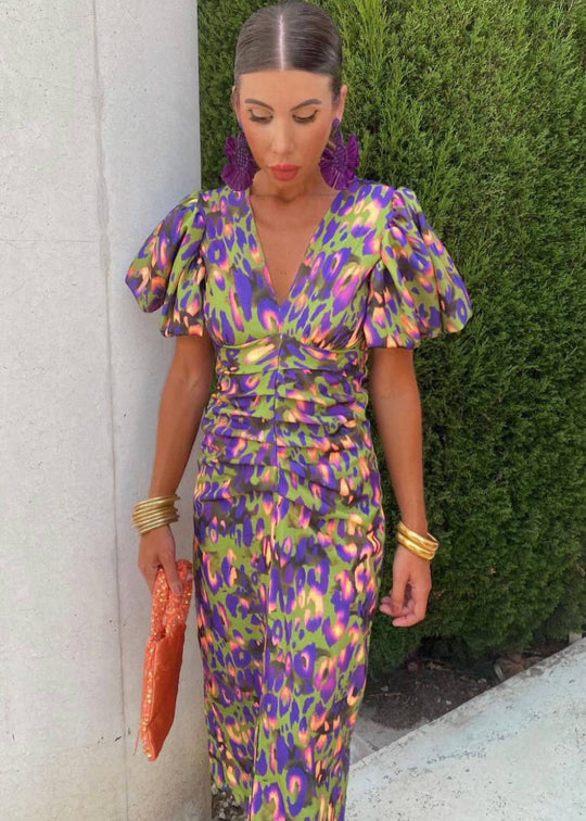 DALINE | VIBRANT FIESTA DRESS