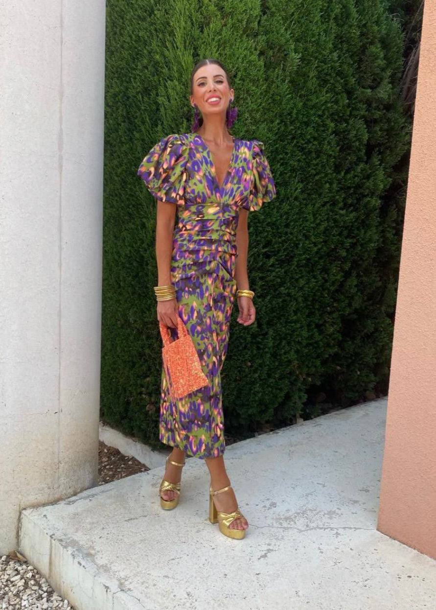 DALINE | VIBRANT FIESTA DRESS