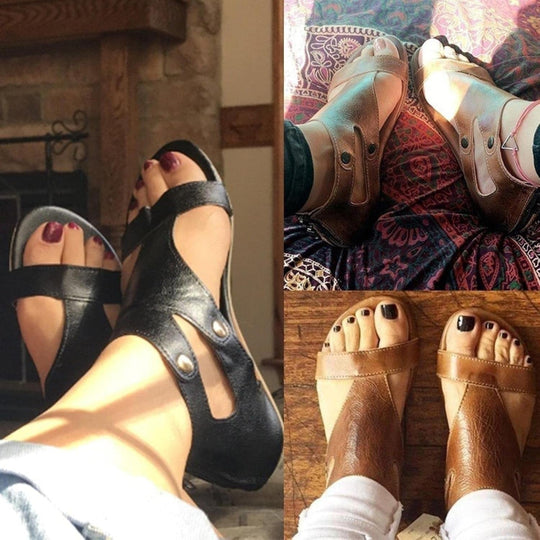 ELIANA | ORTHOPEDIC LEATHER SANDAL