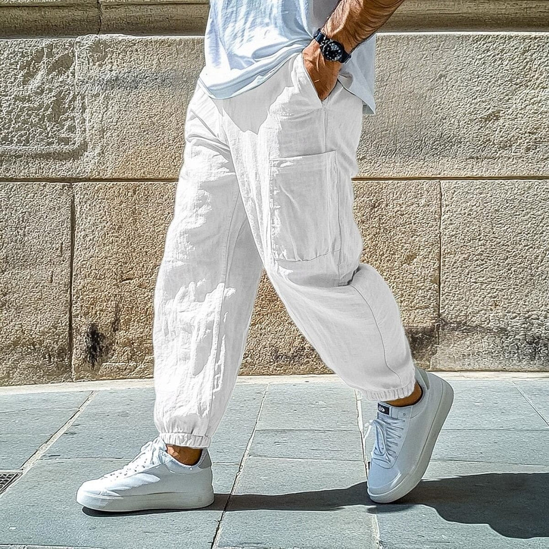FRANK HENRY | LINEN TROUSERS