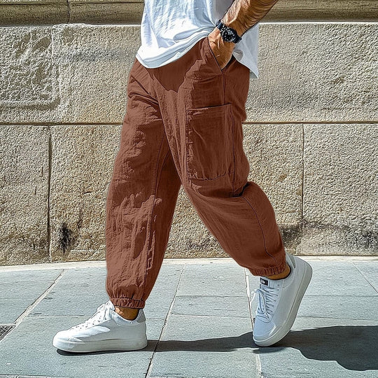FRANK HENRY | LINEN TROUSERS