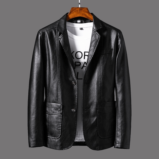 EVAN | STYLISH MEN'S LEATHER BLAZER