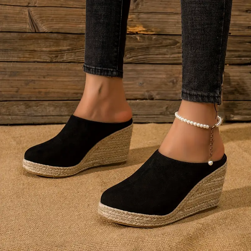 ISMAY | CLASSIC WEDGE MULES