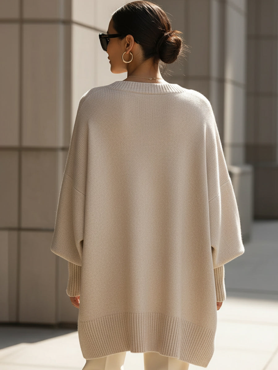 MANDY | EFFORTLESS ELEGANCE OVERSIZED PONCHO