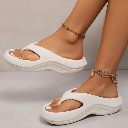 RUELLE | LIGHTWEIGHT COMFORT SLIDE SANDALS