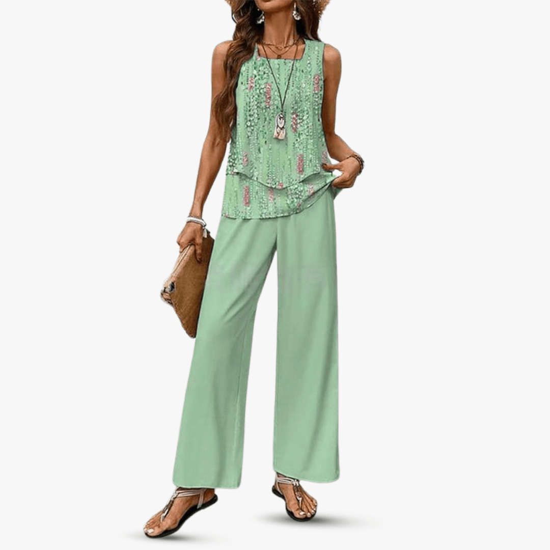SOLÈNE | SLEEVELESS SUMMER SET