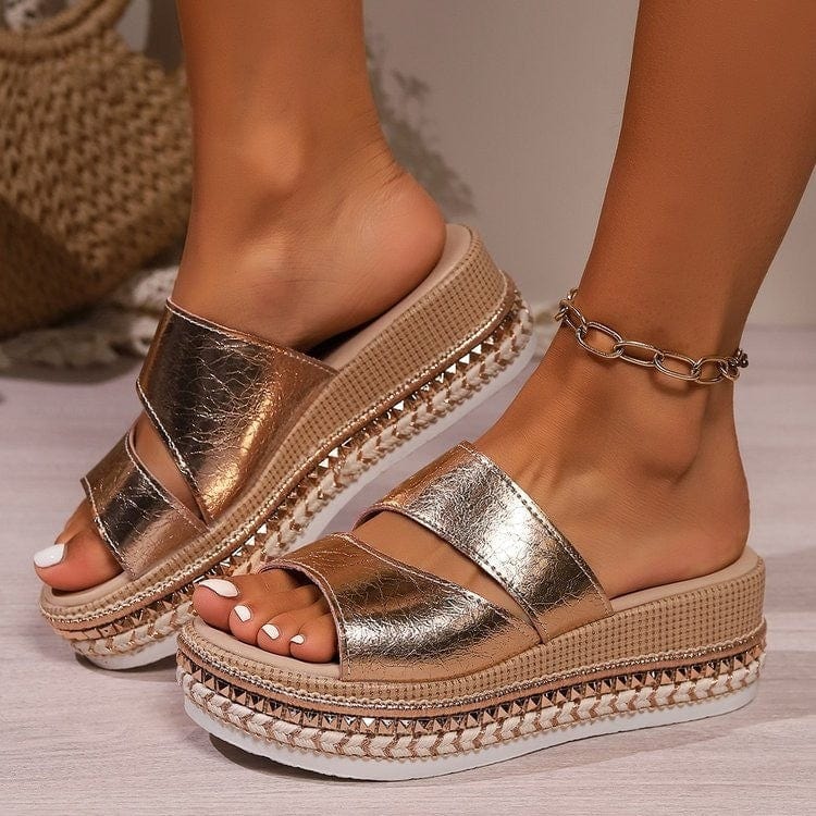 MYLEE | OASIS PLATFORM SANDALS