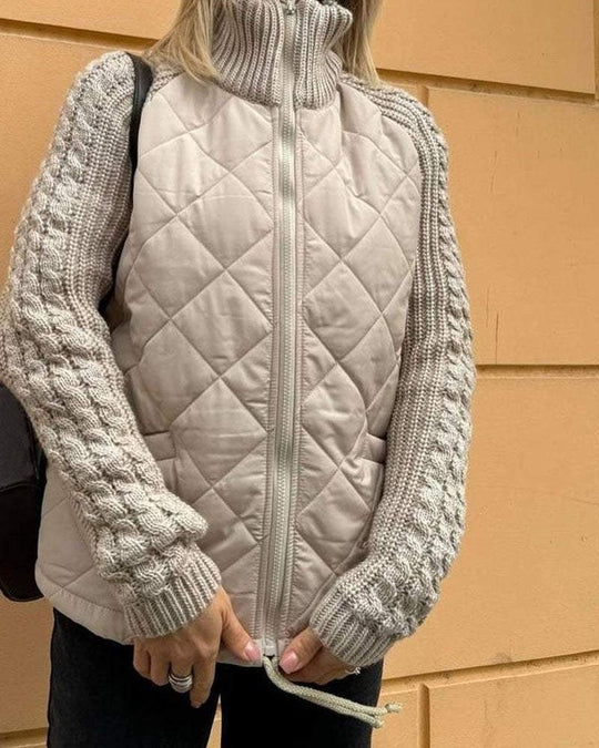 HAZEL | CASUAL KNITTED FLEECE JACKET