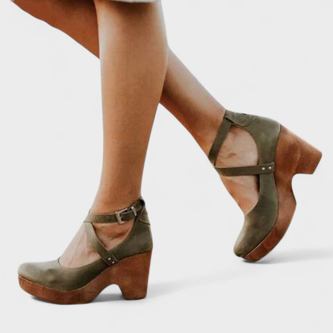 PRIM | COMFORT LIFT HEELED SANDALS
