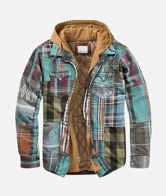 LEVI | PATCHWORK CHECKED JACKET