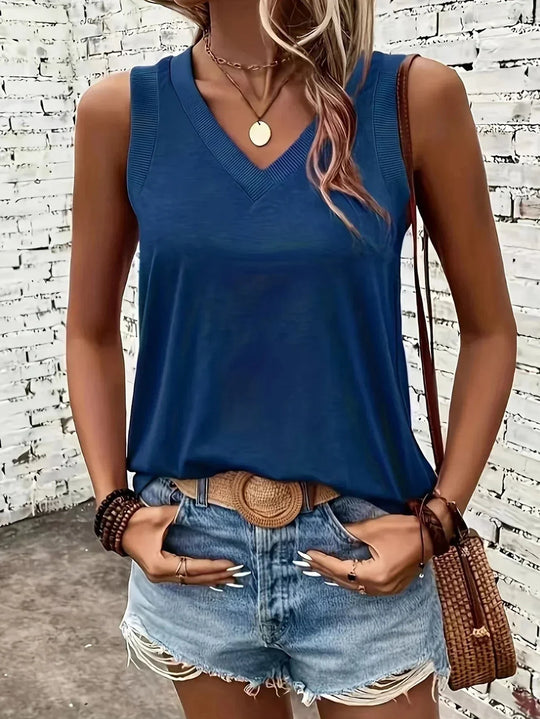 ASSILA | V-NECK TOP