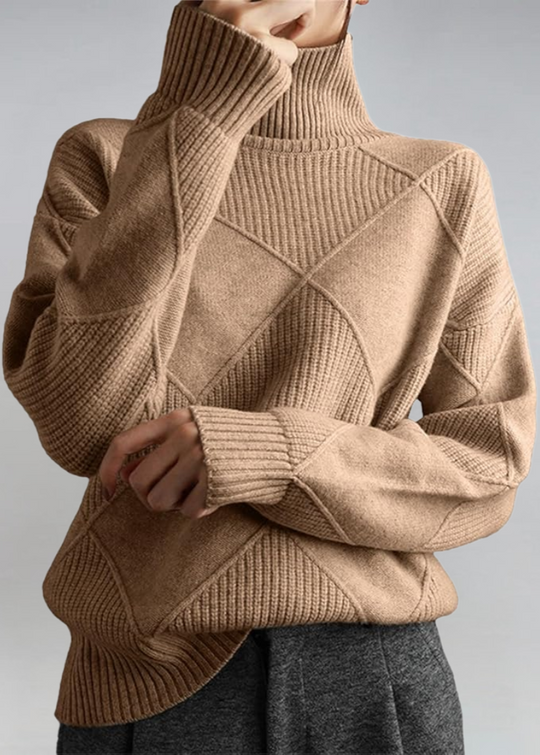 LAUREN | LUXURY CASHMERE TURTLENECK SWEATER