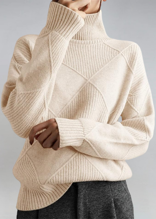 LAUREN | LUXURY CASHMERE TURTLENECK SWEATER