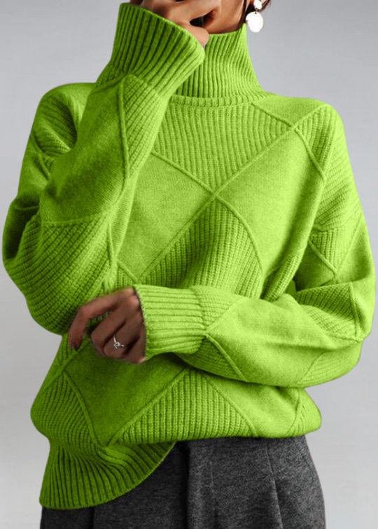 LAUREN | LUXURY CASHMERE TURTLENECK SWEATER