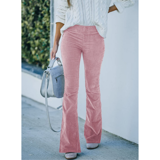 CHLOE | CORDUROY FLARE TROUSERS
