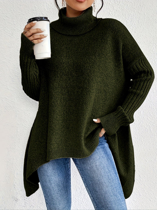 LEAH | OVERSIZED TURTLENECK SWEATER