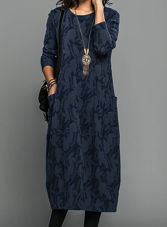 MADELEINE | WARM WINTER DRESS WITH ELEGANT CUT