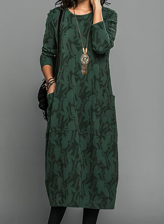 MADELEINE | WARM WINTER DRESS WITH ELEGANT CUT