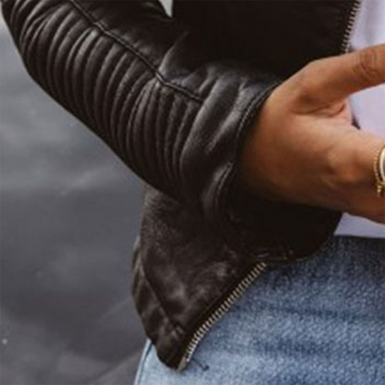 HEIDIE | ELEGANT LEATHER JACKET
