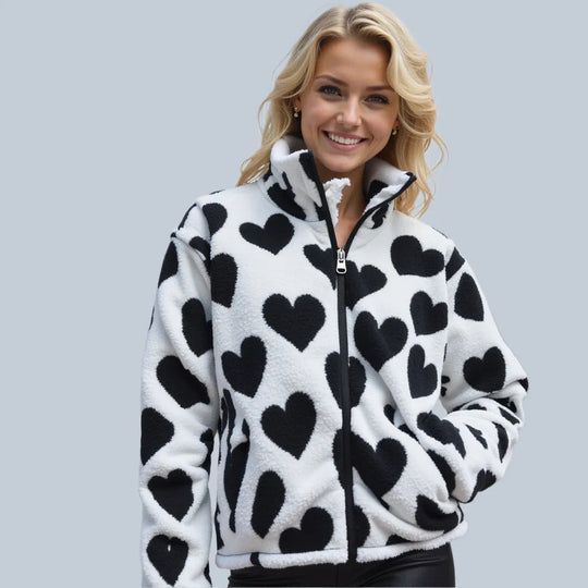 LIBBY | REVERSIBLE HEART JACKET