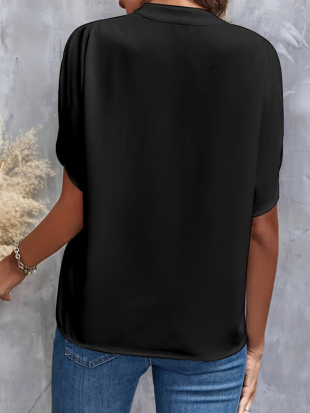 ELIANA | DRAPED BLOUSE