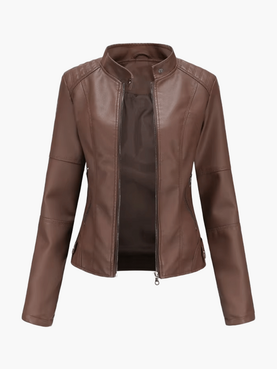 MARILYN | VEGAN LEATHER JACKET