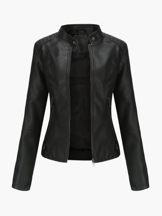 MARILYN | VEGAN LEATHER JACKET