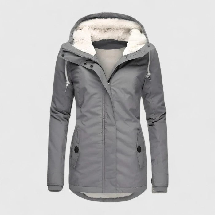 ELEANOR | WATERPROOF WINTER COAT WITH HOOD