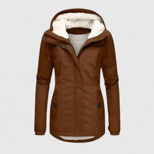 ELEANOR | WATERPROOF WINTER COAT WITH HOOD