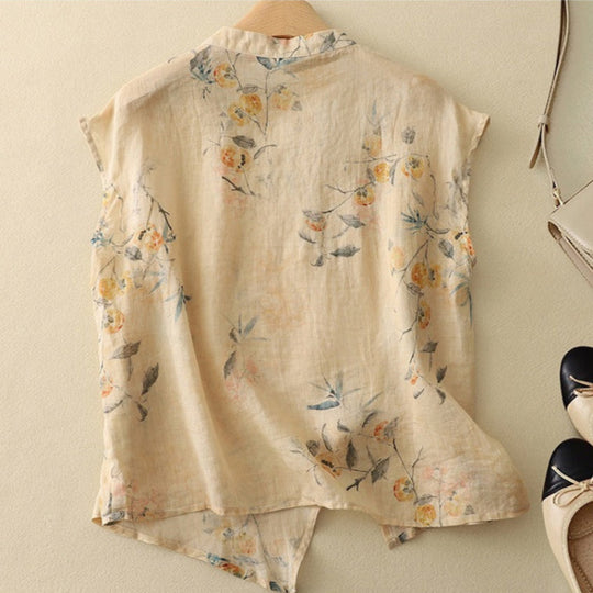 AMANDA | LINEN TOP