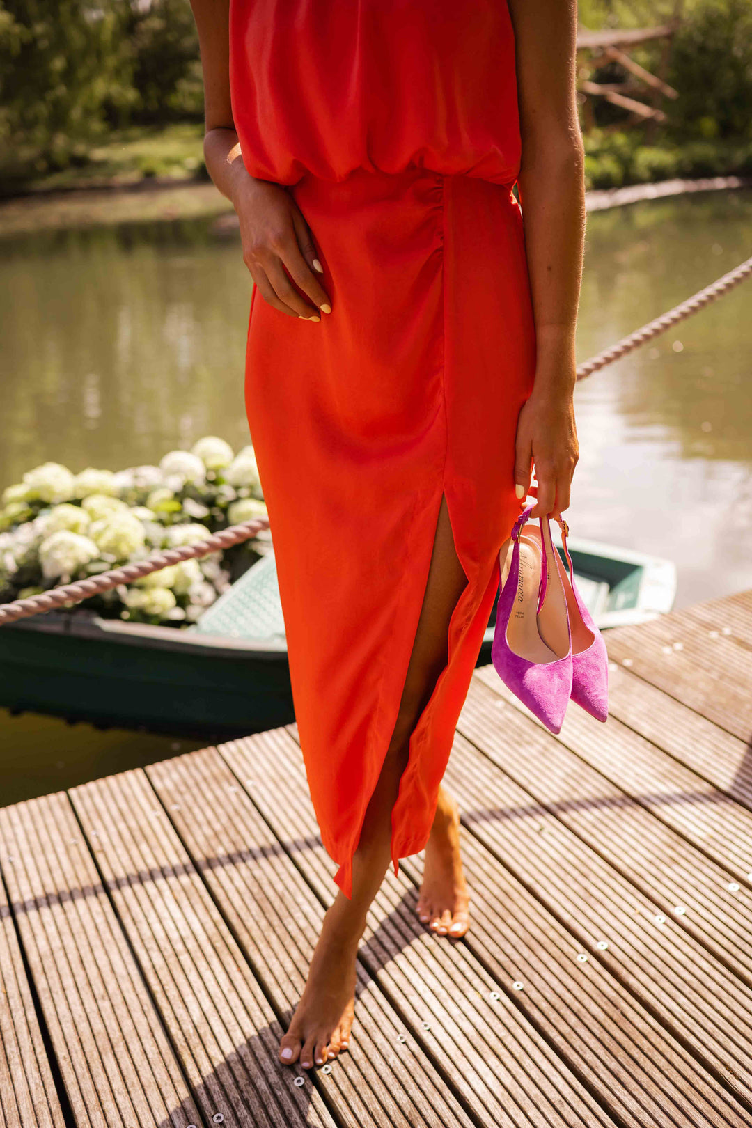 AMELINA | RIVIERA DRESS
