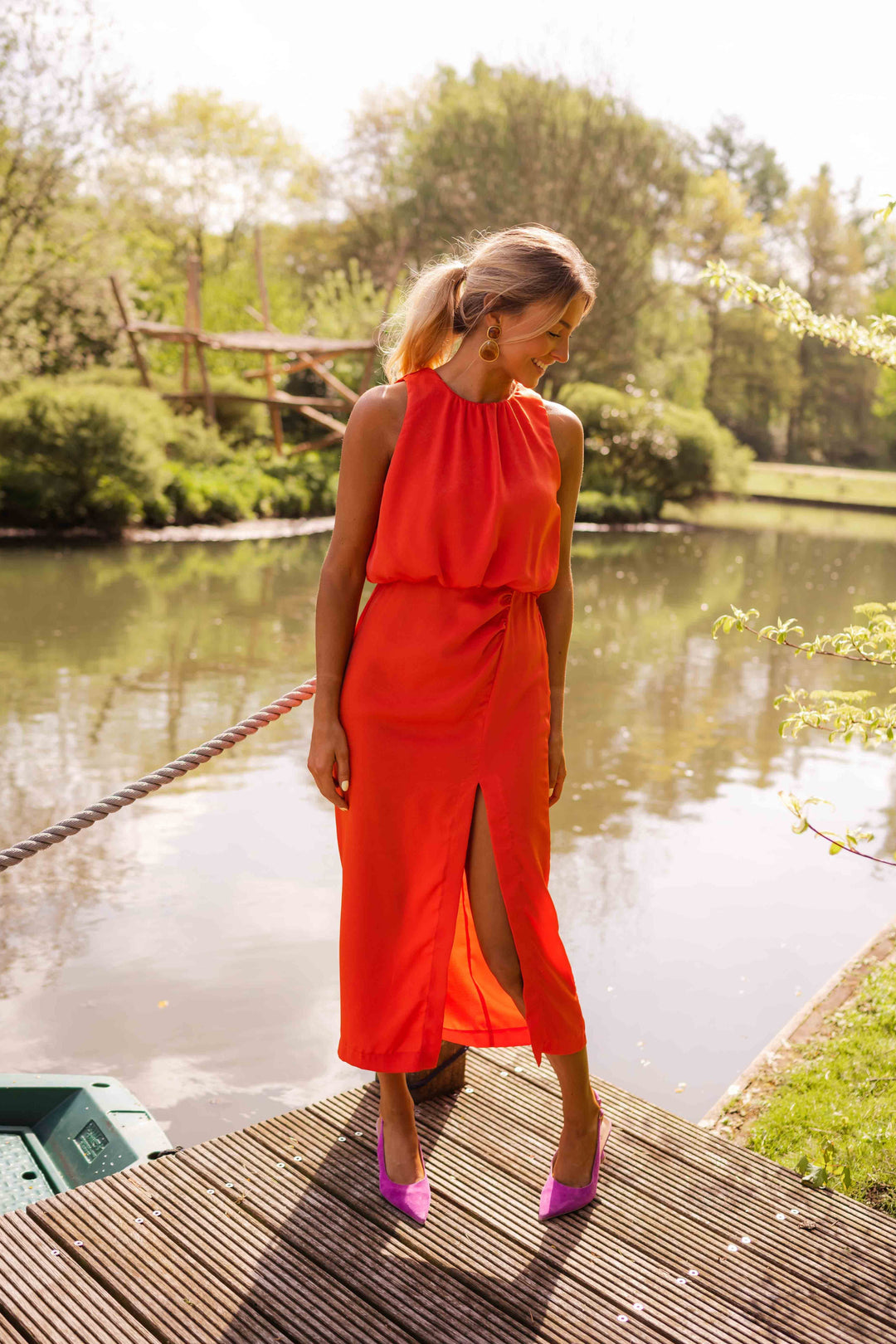 AMELINA | RIVIERA DRESS