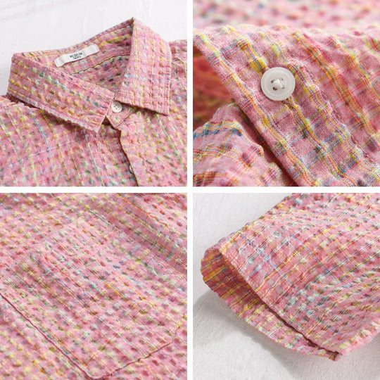 MERCER | BUBBLE-WEAVE SHIRT