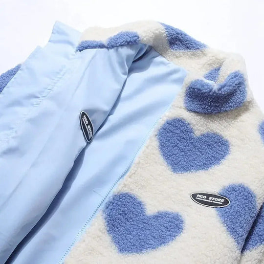 LIBBY | REVERSIBLE HEART JACKET