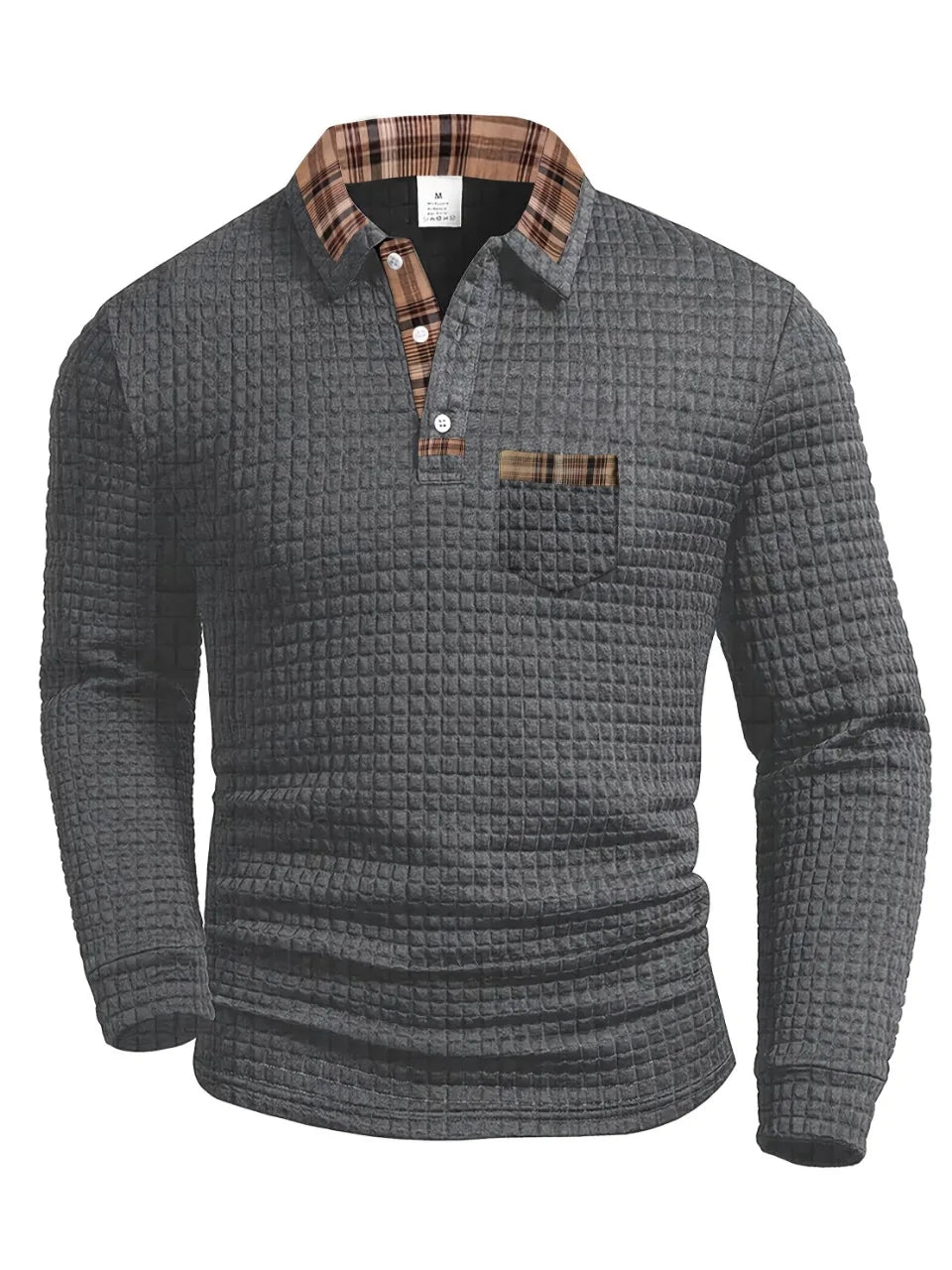 SEAN | CHECKERED POLO SHIRT