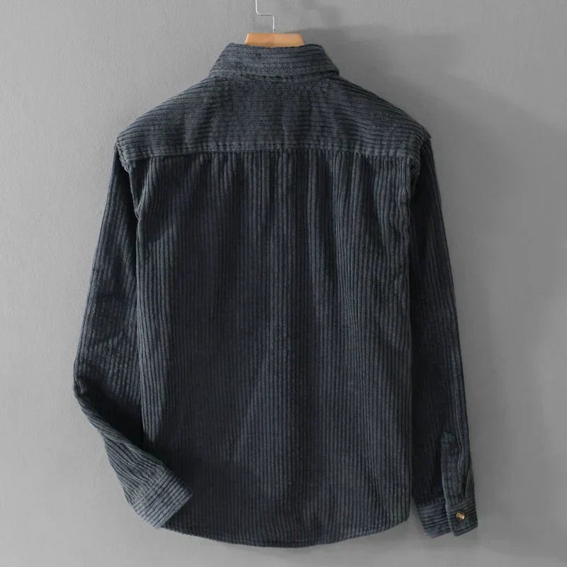 FINN | CORDUROY LONG-SLEEVE SHIRT