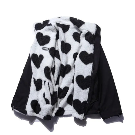 LIBBY | REVERSIBLE HEART JACKET