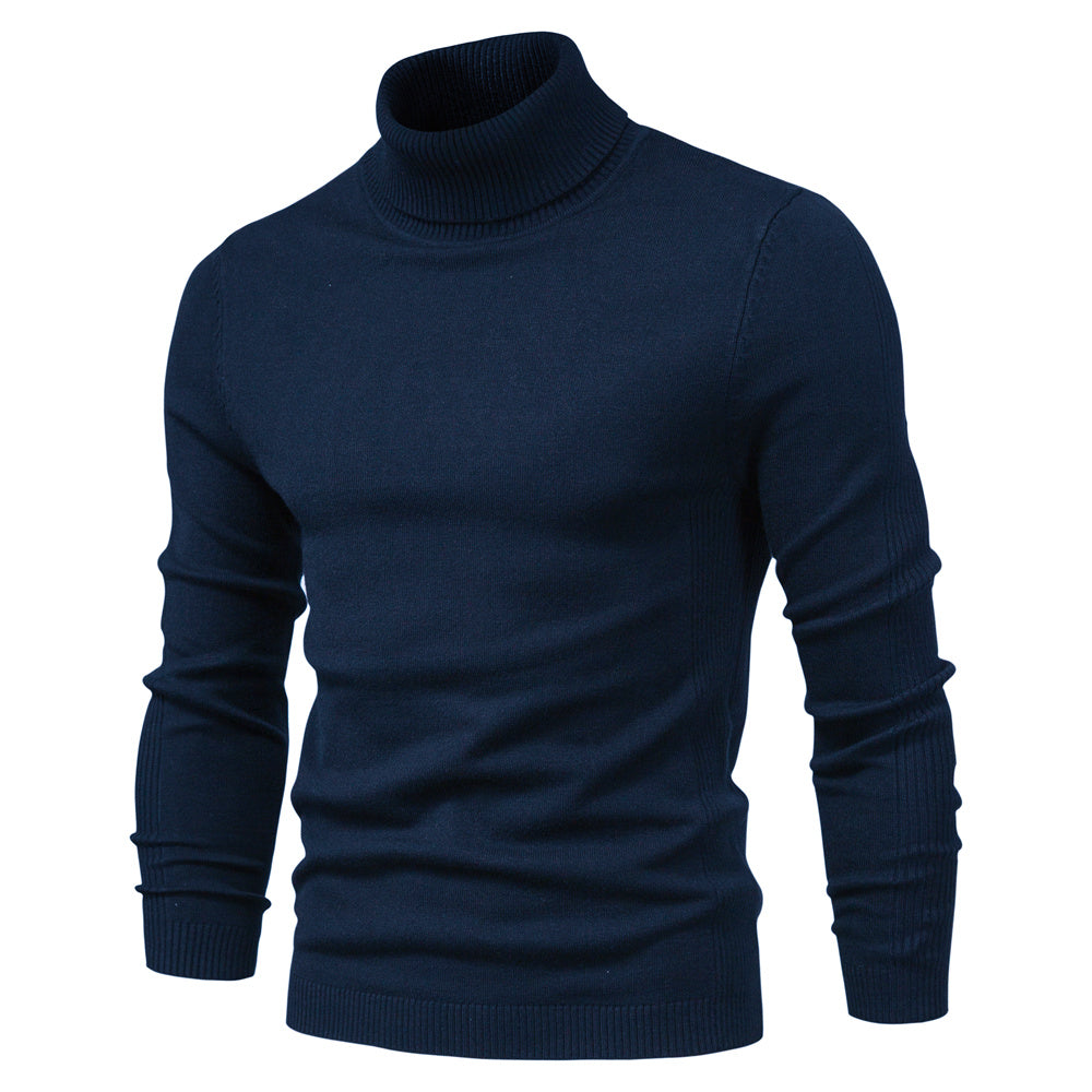 KYLE | CASUAL THICK TURTLENECK SWEATER