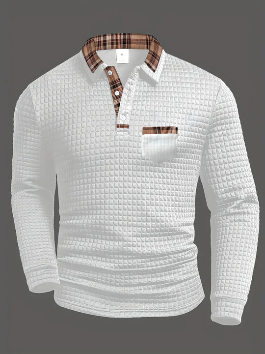 SEAN | CHECKERED POLO SHIRT