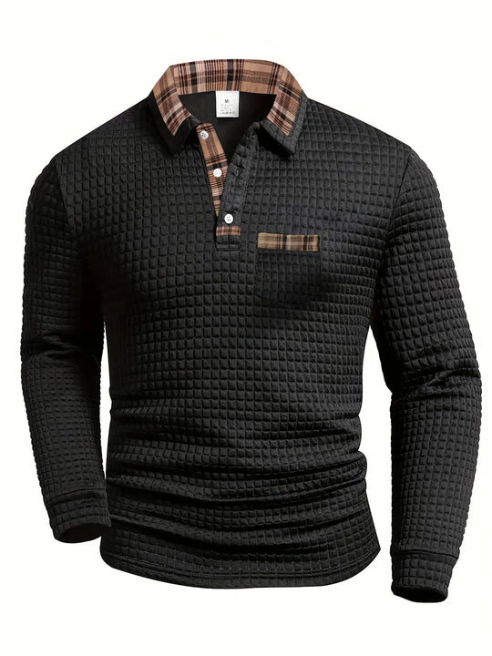 SEAN | CHECKERED POLO SHIRT