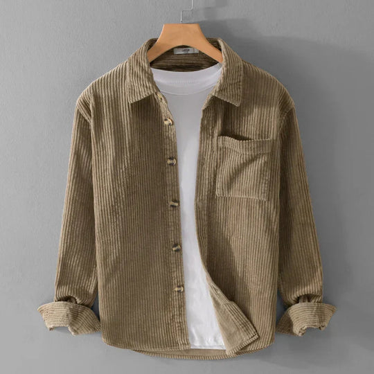 FINN | CORDUROY LONG-SLEEVE SHIRT