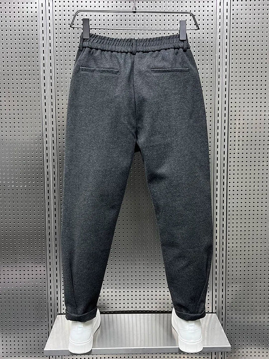 ETHAN | ELEGANT MÉLANGE TROUSERS