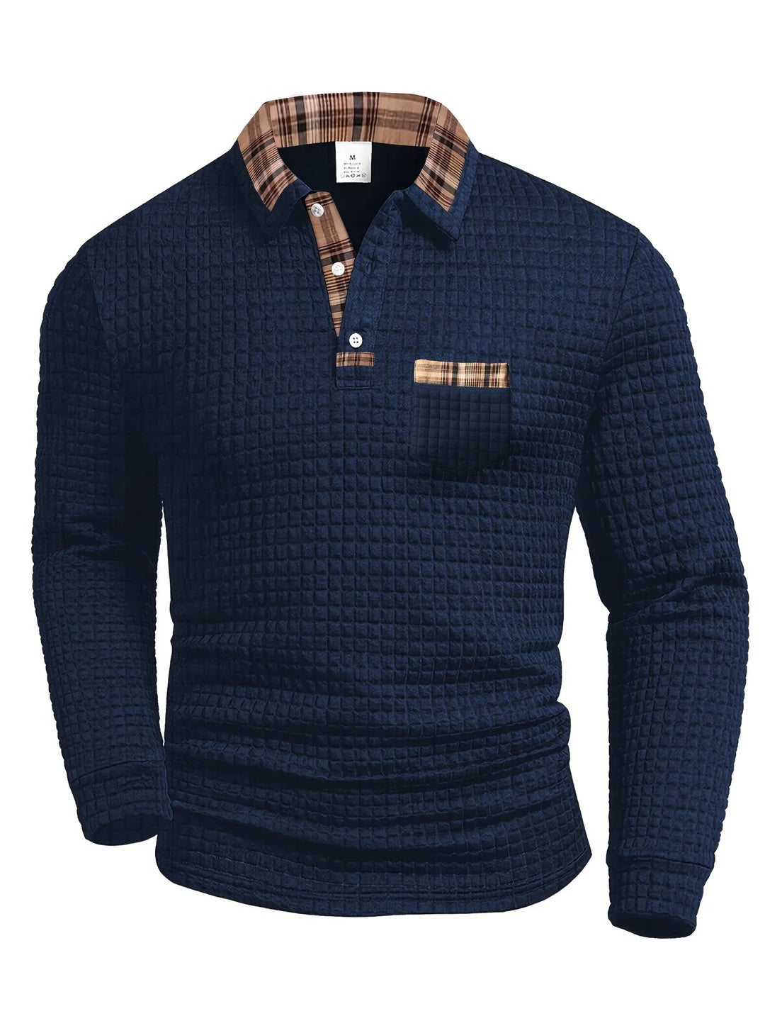 SEAN | CHECKERED POLO SHIRT