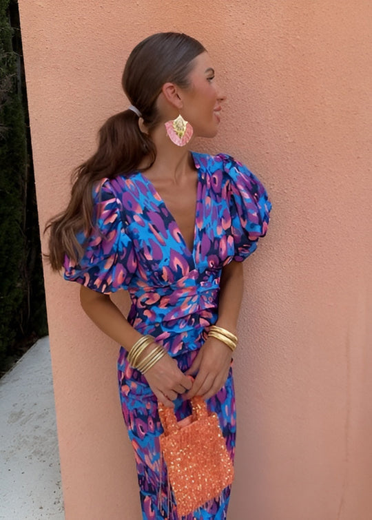 DALINE | VIBRANT FIESTA DRESS