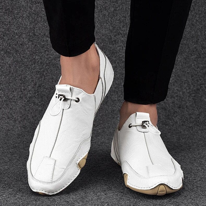 LORENZO | GENUINE LEATHER SLIP-ONS