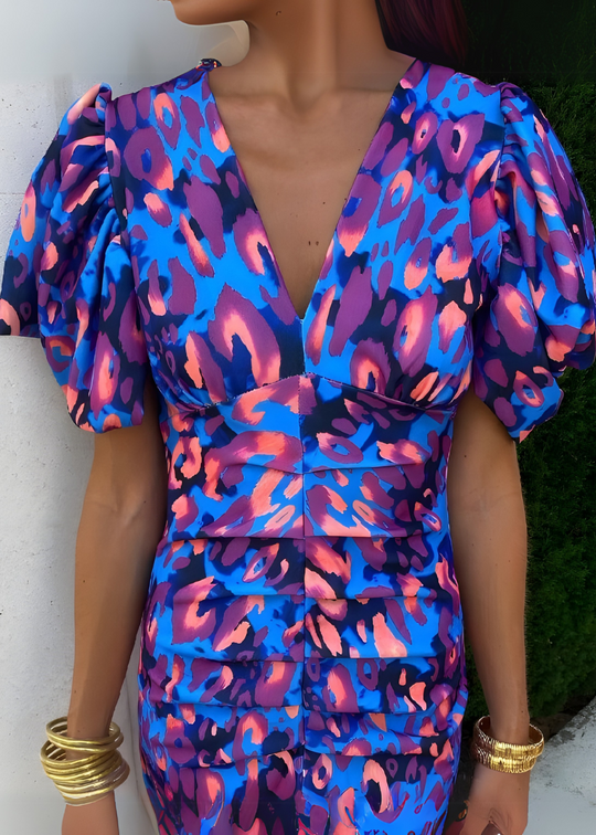 DALINE | VIBRANT FIESTA DRESS