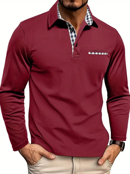DANIEL | LONG-SLEEVE POLO SHIRT