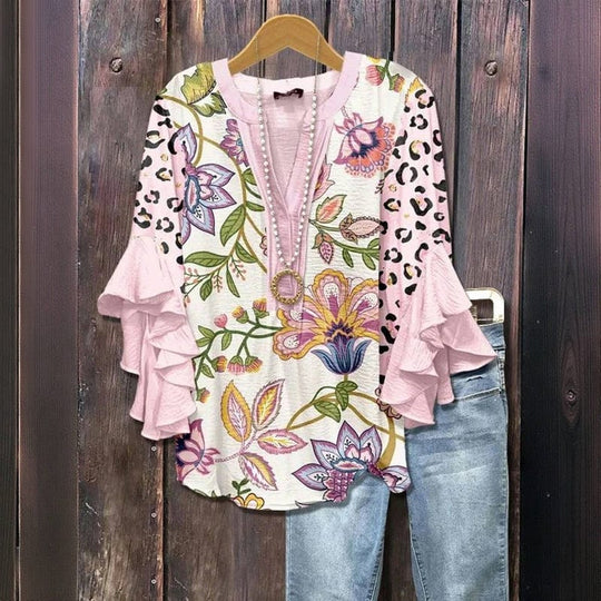 ELENORA | WHISPER RUFFLE BLOUSE