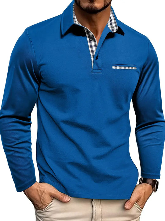 DANIEL | LONG-SLEEVE POLO SHIRT